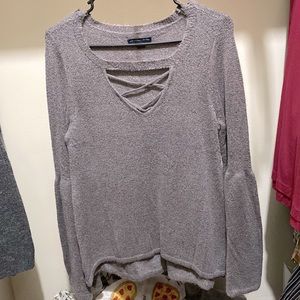 Gray long sleeve